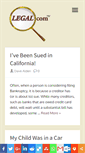 Mobile Screenshot of legal.com